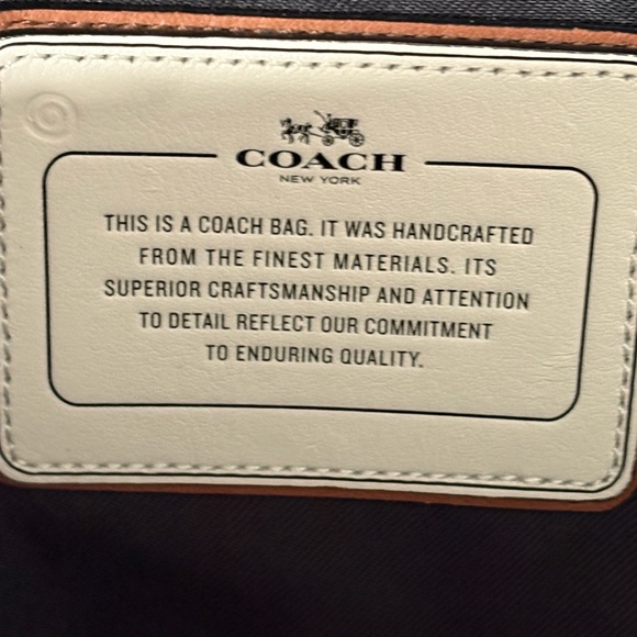 Coach Leather back pack - Picture 3 of 7